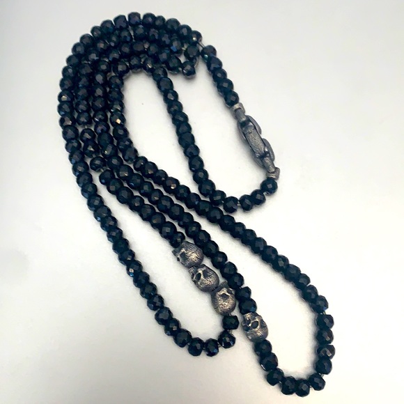 DAVID YURMAN SKULL STATION NECKLACE